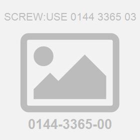 Screw:Use 0144 3365 03